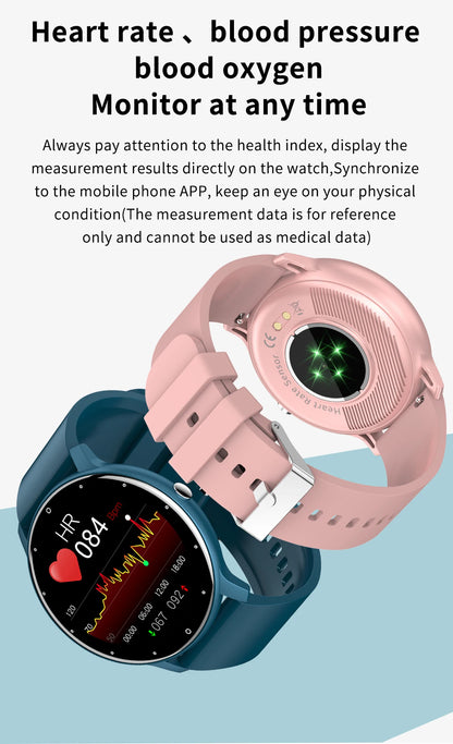 LIGE 2024 reloj inteligente para mujer, hombre, regalo para mujer, relojes deportivos para Fitness, Monitor de ritmo cardíaco, reloj inteligente resistente al agua para Xiaomi Android IOS