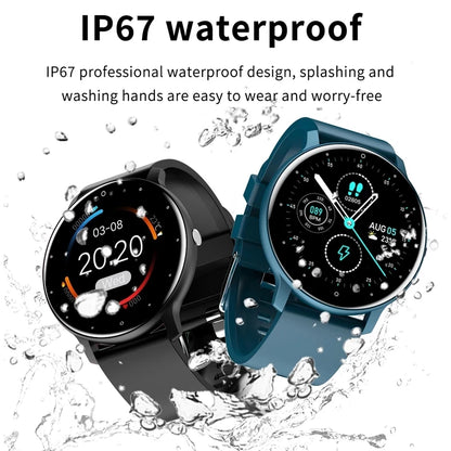 LIGE 2024 Smart Watch Dames Heren Dames Cadeau Sport Fitness Horloges Hartslagmeter Waterdicht Smartwatch Voor Xiaomi Android IOS