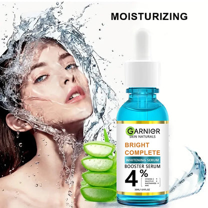 Garnier Whitening Essence 30ml Removes Acne Marks Comedones Blackheads Facial Repair Serum Shrinks Pores Moisturizes Essence