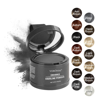 Color Hair Line Powder Black Root Up Natural Instant Waterproof Hairline Shadow Concealer Coverage Paint Repair Fill In Hair