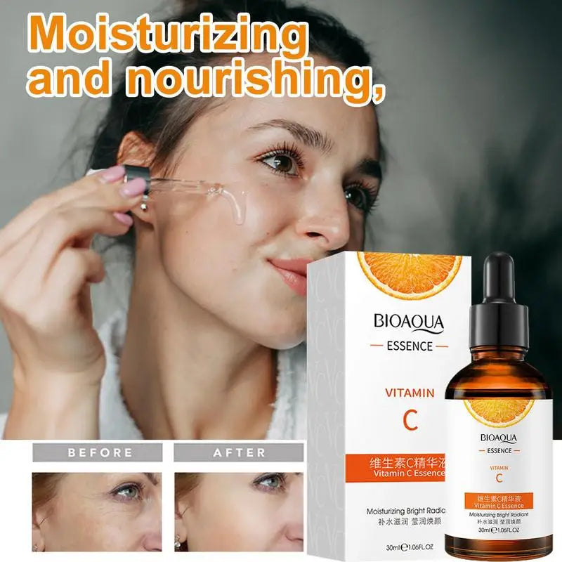 Vitamin C Serum 30ml  For Face Moisturizing Brightens Skin Repair Smooth Facial Essence Serum Facial Care Skincare Products