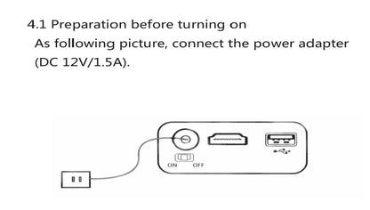 YG300 Mini LED Projector Yg300 Upgraded Version 1000 Lumen 320x240P HDMI-compatible USB Audio Home Media Player Beamer