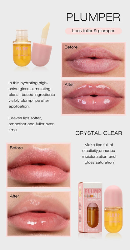 Langdurige Lip Plumper Olie Direct Volumiserende Enhancer Lip Serum Collageen Lippen Volume Lipgloss Sexy Cosmetische Volume Toename