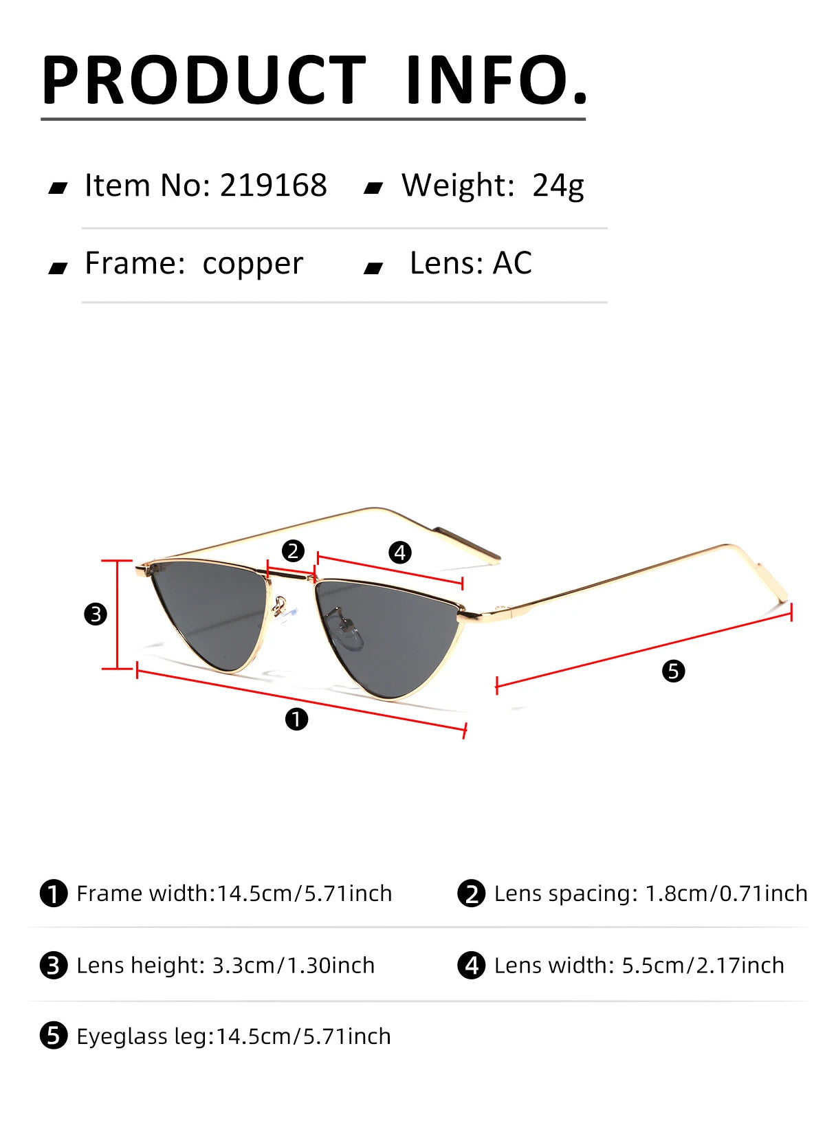 New Triangle Cat Eye Sunglasses Vintage Alloy Sun Glasses Women Unique Elegant black gold Shades Oculos Feminino 2024 Summer