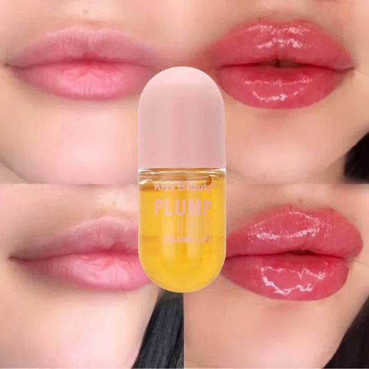 Aceite de relleno de labios de larga duración, potenciador de volumen instantáneo, suero de labios, colágeno, brillo de labios, aumento de volumen cosmético Sexy